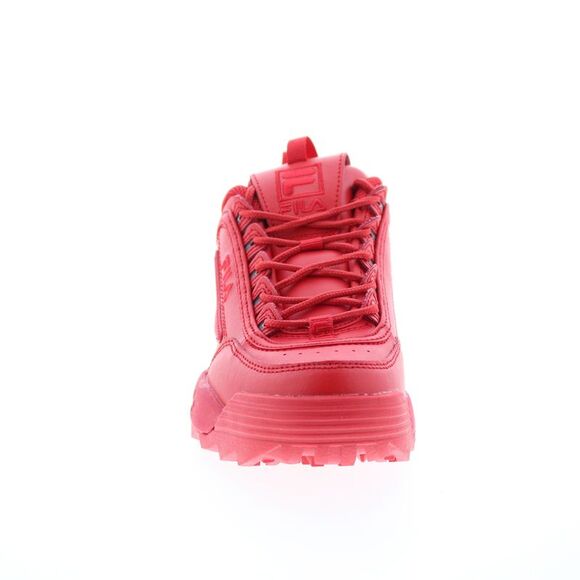 Fila Womens Disruptor II Premium Red Shoes (NWT) - Picture 2 of 4